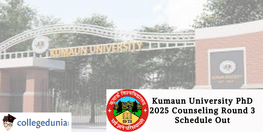 Kumaun University PhD 2025 Counseling Round 3 Schedule Out